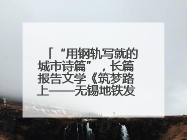 “用钢轨写就的城市诗篇”，长篇报告文学《筑梦路上——无锡地铁发展纪实》研讨会在南京举行