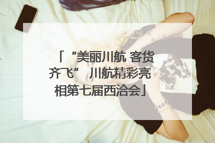 “美丽川航 客货齐飞” 川航精彩亮相第七届西洽会