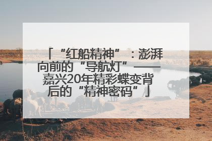 “红船精神”：澎湃向前的“导航灯”——嘉兴20年精彩蝶变背后的“精神密码”
