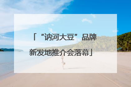 “讷河大豆”品牌新发地推介会落幕