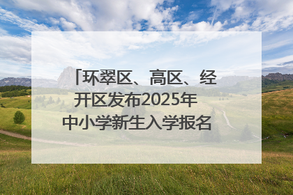 环翠区、高区、经开区发布2025年中小学新生入学报名通知！可通过“爱山东”App办理！