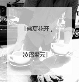 盛夏花开，凌霄攀云