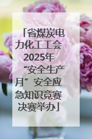 省煤炭电力化工工会2025年“安全生产月”安全应急知识竞赛决赛举办