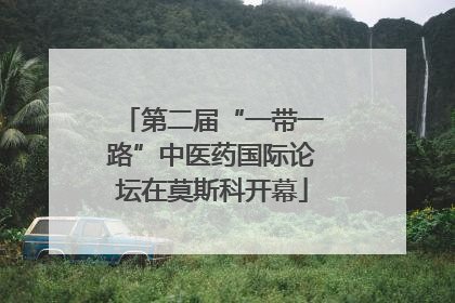 第二届“一带一路”中医药国际论坛在莫斯科开幕