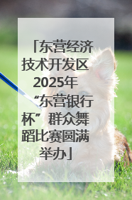 东营经济技术开发区2025年“东营银行杯”群众舞蹈比赛圆满举办
