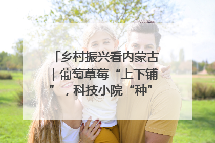 乡村振兴看内蒙古｜葡萄草莓“上下铺”，科技小院“种”出三倍效益