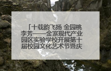 十载韵飞扬 金园桃李芳——金寨现代产业园区实验学校开展第十届校园文化艺术节暨庆“六一”系列活动