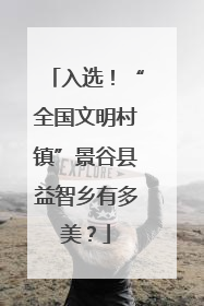 入选！“全国文明村镇”景谷县益智乡有多美？