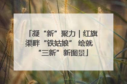 凝“新”聚力｜红旗渠畔“铁姑娘” 绘就“三新”新图景