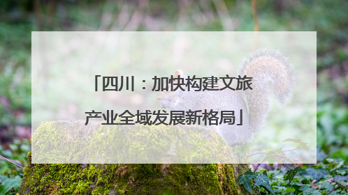 四川：加快构建文旅产业全域发展新格局