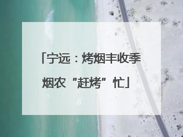 宁远：烤烟丰收季 烟农“赶烤”忙