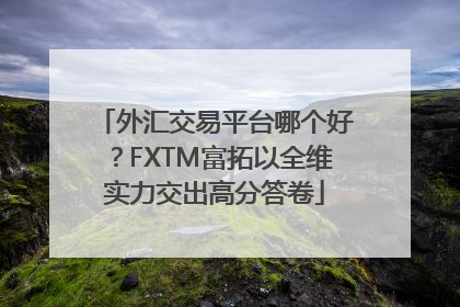 外汇交易平台哪个好？FXTM富拓以全维实力交出高分答卷