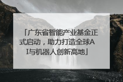 广东省智能产业基金正式启动，助力打造全球AI与机器人创新高地