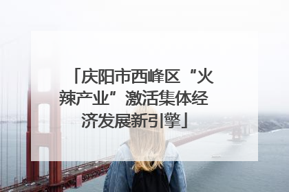 庆阳市西峰区“火辣产业”激活集体经济发展新引擎