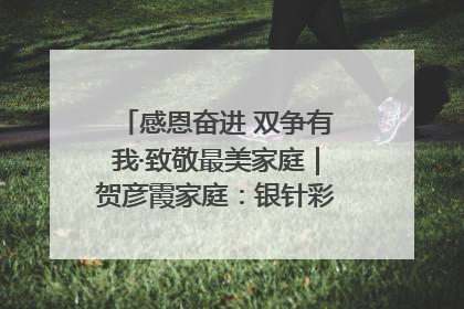 感恩奋进 双争有我·致敬最美家庭｜贺彦霞家庭：银针彩线绣出好日子