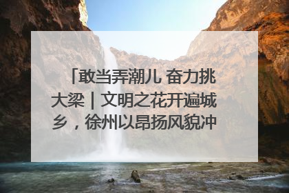 敢当弄潮儿 奋力挑大梁｜文明之花开遍城乡，徐州以昂扬风貌冲刺“万亿之城”