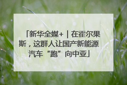 新华全媒+｜在霍尔果斯，这群人让国产新能源汽车“跑”向中亚