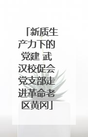 新质生产力下的党建 武汉校促会党支部走进革命老区黄冈