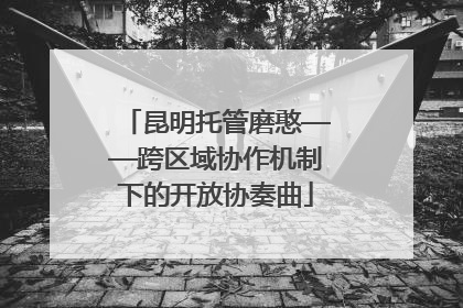 昆明托管磨憨——跨区域协作机制下的开放协奏曲