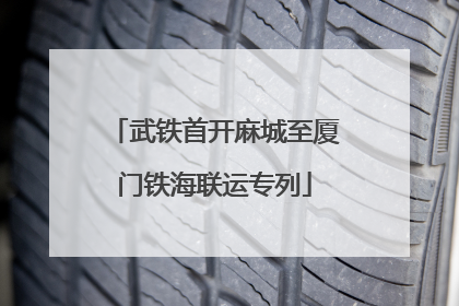 武铁首开麻城至厦门铁海联运专列