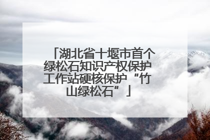 湖北省十堰市首个绿松石知识产权保护工作站硬核保护“竹山绿松石”