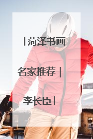菏泽书画名家推荐｜李长臣