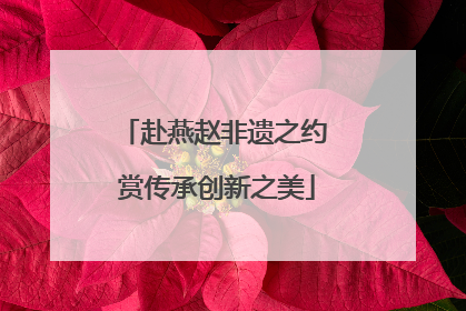 赴燕赵非遗之约 赏传承创新之美