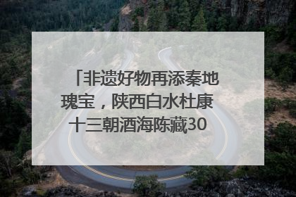 非遗好物再添秦地瑰宝，陕西白水杜康十三朝酒海陈藏30年别具一格
