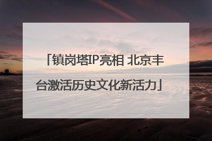 镇岗塔IP亮相 北京丰台激活历史文化新活力
