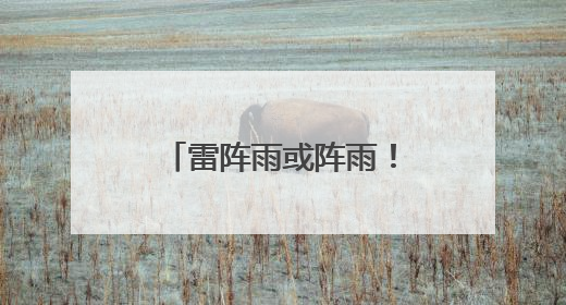 雷阵雨或阵雨！局地冰雹！就在今天，河北部分地区迎降雨……