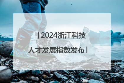 2024浙江科技人才发展指数发布